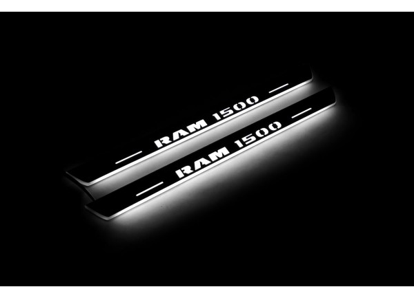 Led door sills Dodge Ram IV 2009-2018 (rear doors) Led door sills Dodge Ram IV 2009-2018 (rear doors)