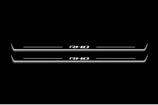 Led door sills Dodge Ram V 2019+ with logo RHO (front doors)
