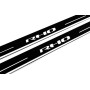 Led door sills Dodge Ram V 2019+ with logo RHO (rear doors) Led door sills Dodge Ram V 2019+ with logo RHO (rear doors)