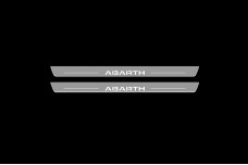 Led door sills Fiat 500 2007+ with logo "Abarth"