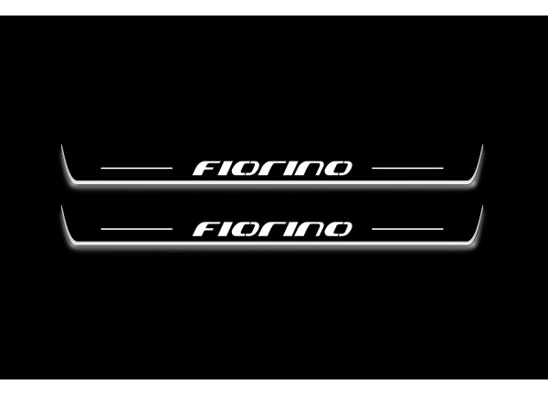Led door sills Fiat Fiorino III 2008+ (front doors)
