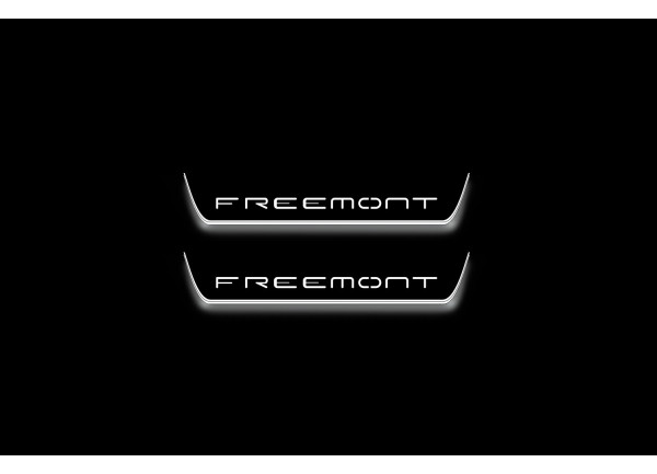 Led door sills Fiat Freemont 2011+ (rear doors)