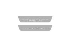 Led door sills Fiat Freemont 2011+ (rear doors)