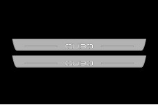 Led door sills Fiat Qubo 2008+ (front doors)