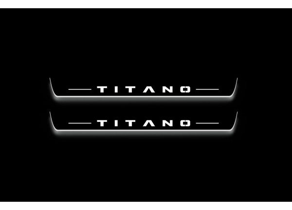 Led door sills Fiat Titano 2025+ (front doors) Led door sills Fiat Titano 2025+ (front doors)