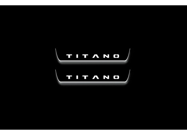 Led door sills Fiat Titano 2025+ (rear doors) Led door sills Fiat Titano 2025+ (rear doors)