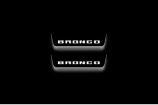 Led door sills Ford Bronco VI 2020+ (rear doors) Led door sills Ford Bronco VI 2020+ (rear doors)