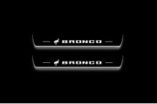 Led door sills Ford Bronco VI 2020+ with logo Horse (front doors) Led door sills Ford Bronco VI 2020+ with logo Horse (front doors)