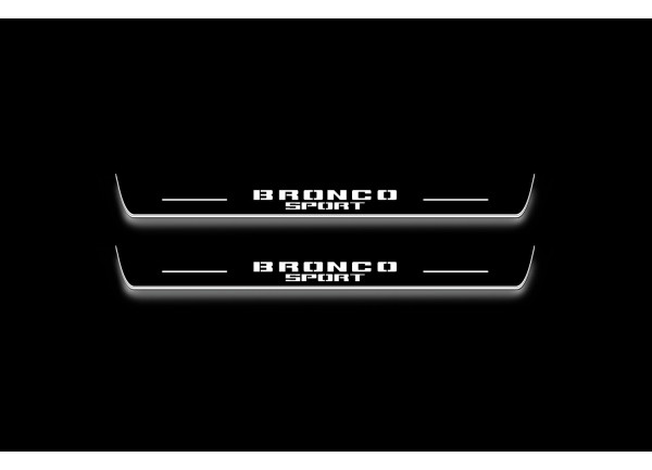 Led door sills Ford Bronco Sport 2021+ (front doors) Led door sills Ford Bronco Sport 2021+ (front doors)
