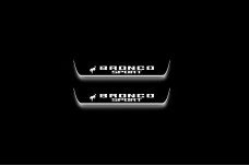 Led door sills Ford Bronco Sport 2021+ with logo Horse (rear doors) Led door sills Ford Bronco Sport 2021+ with logo Horse (rear doors)
