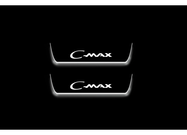 Led door sills Ford C-Max II 2012-2019 (rear doors)