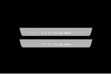 Led door sills Ford Edge II 2014+ with logo Titanium (front doors) Led door sills Ford Edge II 2014+ with logo Titanium (front doors)