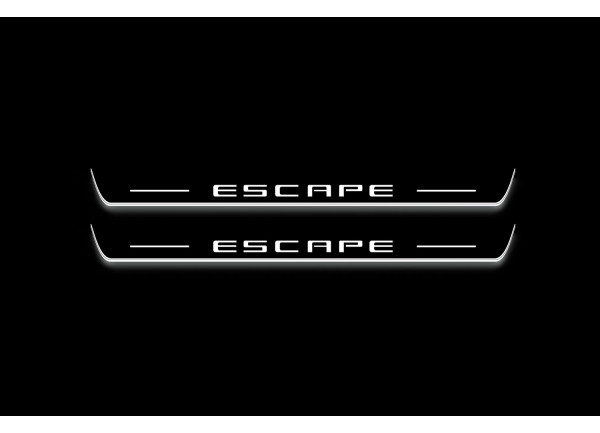 Led door sills Ford Escape IV 2020+ (front doors)