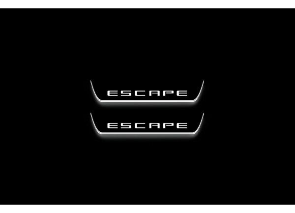 Led door sills Ford Escape IV 2020+ (rear doors)