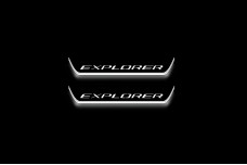 Led door sills Ford Explorer VI 2020+ (rear doors)