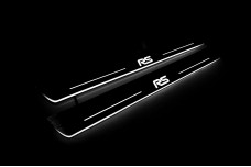 Led door sills Ford Focus III 2011-2018 with logo RS (front doors)