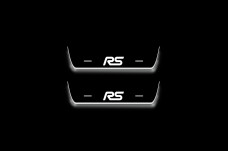 Led door sills Ford Focus III 2011-2018 with logo RS (rear doors)