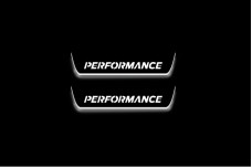 Led door sills Ford Focus III 2011-2018 with logo Ford Performance (rear doors)