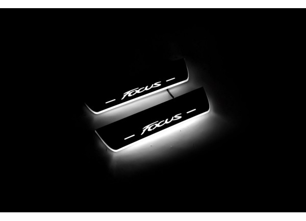 Led door sills Ford Focus III 2011-2018 (rear doors) Led door sills Ford Focus III 2011-2018 (rear doors)