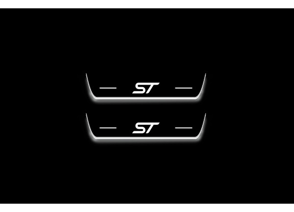 Led door sills Ford Focus IV 2018+ with logo ST (rear doors) Led door sills Ford Focus IV 2018+ with logo ST (rear doors)
