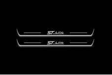 Led door sills Ford Escape IV 2020+ with logo ST line (front doors)
