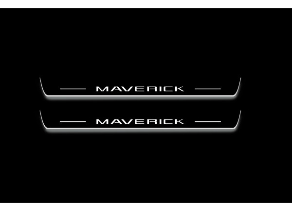 Led door sills Ford Maverick 2021+ (front doors) Led door sills Ford Maverick 2021+ (front doors)