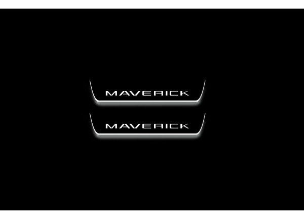 Led door sills Ford Maverick 2021+ (rear doors) Led door sills Ford Maverick 2021+ (rear doors)