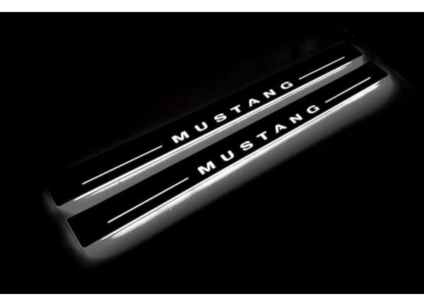 Led door sills Ford Mustang V 2005-2015 Led door sills Ford Mustang V 2005-2015