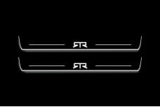 Led door sills Ford Mustang VI 2015-2023 with logo RTR