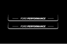 Led door sills Ford Mustang VII 2023+ with logo Ford Performance