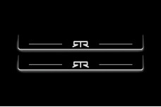 Led door sills Ford Mustang VII 2023+ with logo RTR