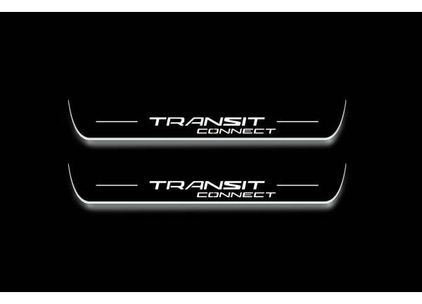 Led door sills Ford Tourneo Connect II 2013-2021 (front doors) Led door sills Ford Tourneo Connect II 2013-2021 (front doors)