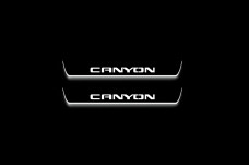 Led door sills GMC Canyon II 2014-2022 (rear doors) Led door sills GMC Canyon II 2014-2022 (rear doors)