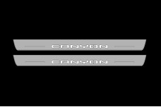 Led door sills GMC Canyon III 2022+ (front doors)