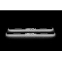 Led door sills GMC Sierra V 2018+ with logo Denali (rear doors)