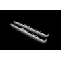 Led door sills GMC Sierra V 2018+ with logo Denali (rear doors)
