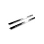 Led door sills GMC Sierra V 2018+ with logo Denali (rear doors)