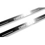 Led door sills GMC Sierra V 2018+ with logo Denali (rear doors)