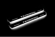 Led door sills GMC Terrain II 2018+ (front doors)