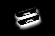 Led door sills GMC Terrain II 2018+ (rear doors) with logo GMC