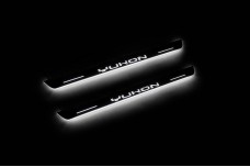 Led door sills GMC Yukon V 2020+ (rear doors)