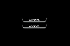 Led door sills Haval H6 III 2020+ (rear doors)