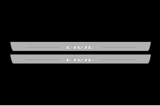 Led door sills Honda Civic X coupe 2016-2021