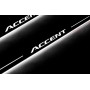 Led door sills Hyundai Accent 2011-2017 (front doors)