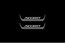 Led door sills Hyundai Accent 2017+ (rear doors)