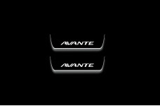 Led door sills Hyundai Avante V MD 2010-2015 (rear doors) Led door sills Hyundai Avante V MD 2010-2015 (rear doors)