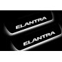 Led door sills Hyundai Elantra V MD 2011-2016 (rear doors)