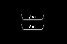 Led door sills Hyundai i10 II 2013-2019 (rear doors)