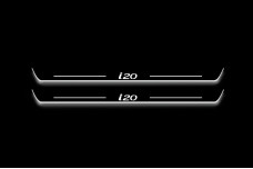 Led door sills Hyundai i20 I 2009-2014 (front doors)