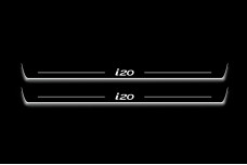Led door sills Hyundai i20 II 2014-2020 (front doors)